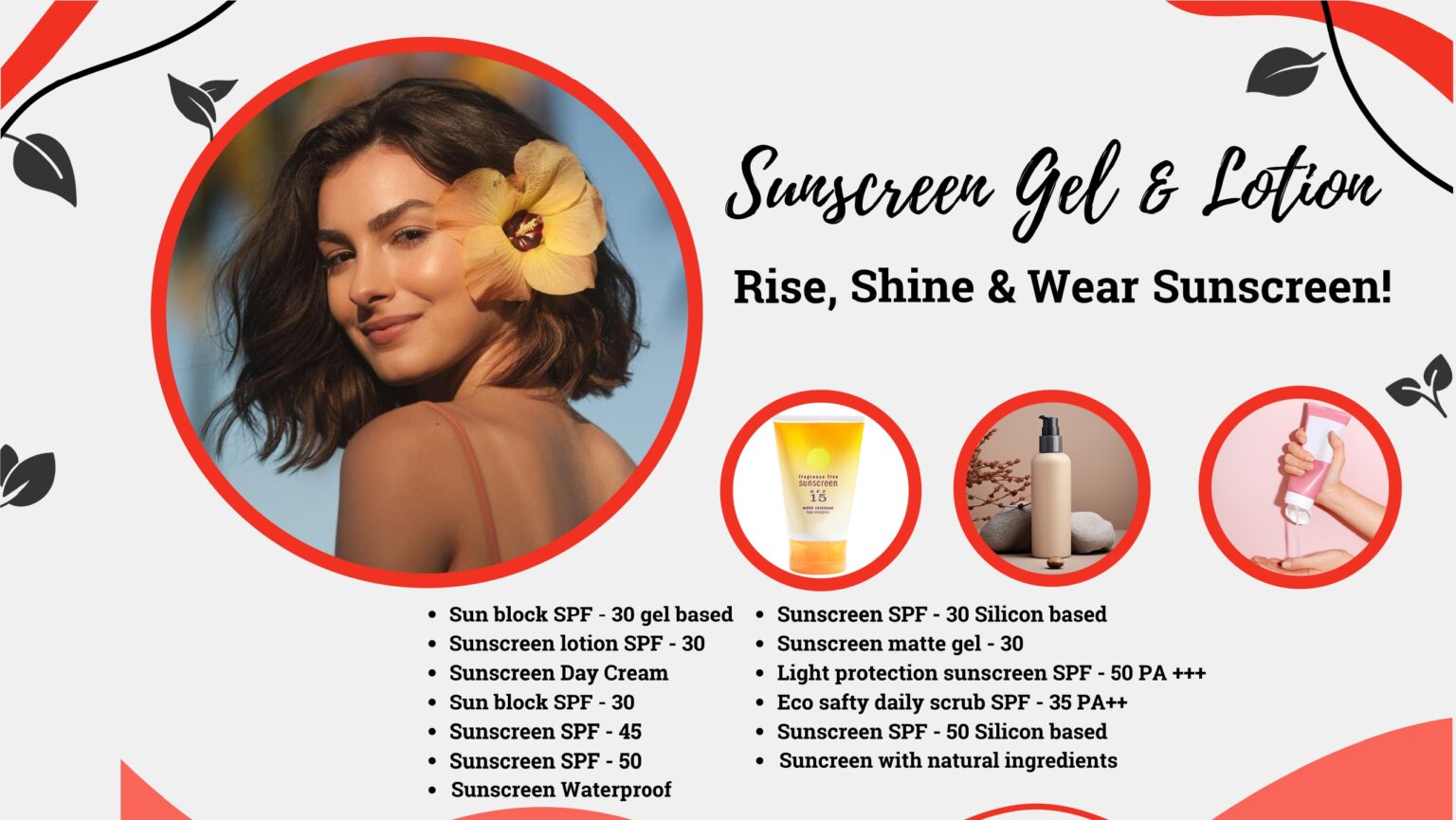 Sunscreen manufacturer